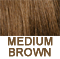 Straight on medium brown, realistic variations              