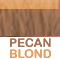 Light brown with plenty of gold blond streaks.              