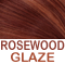 Rosewood Glaze. Brown with/ Reddish Gold tones              