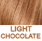 Light brown with warm cinnamon tones; milk chocolate        