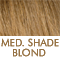 Golden BROWN - LIGHTLY frosted w/gold blond                 