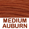 Medium Red Auburn Blend - very natural - russet             