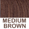 A blend of medium browns for a natural look.                