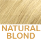 Light Natural Gold Blond Blended w/Light Natural Blond      