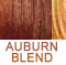 Classic Auburn blended w/medium cinnamon shades             