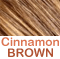 Dk. Brown & Lt Ginger Blond Blend w/ Brown Nape             