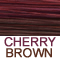 Dark Brown lowlites under a deep PLUM RED                   