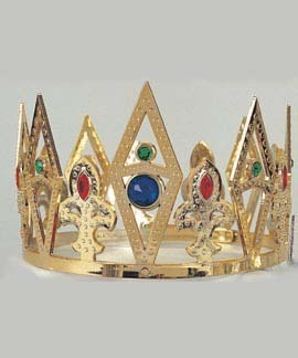 Metal Queens Tiara       