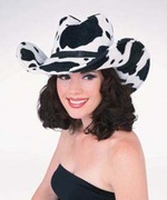 Cow Printed Hat